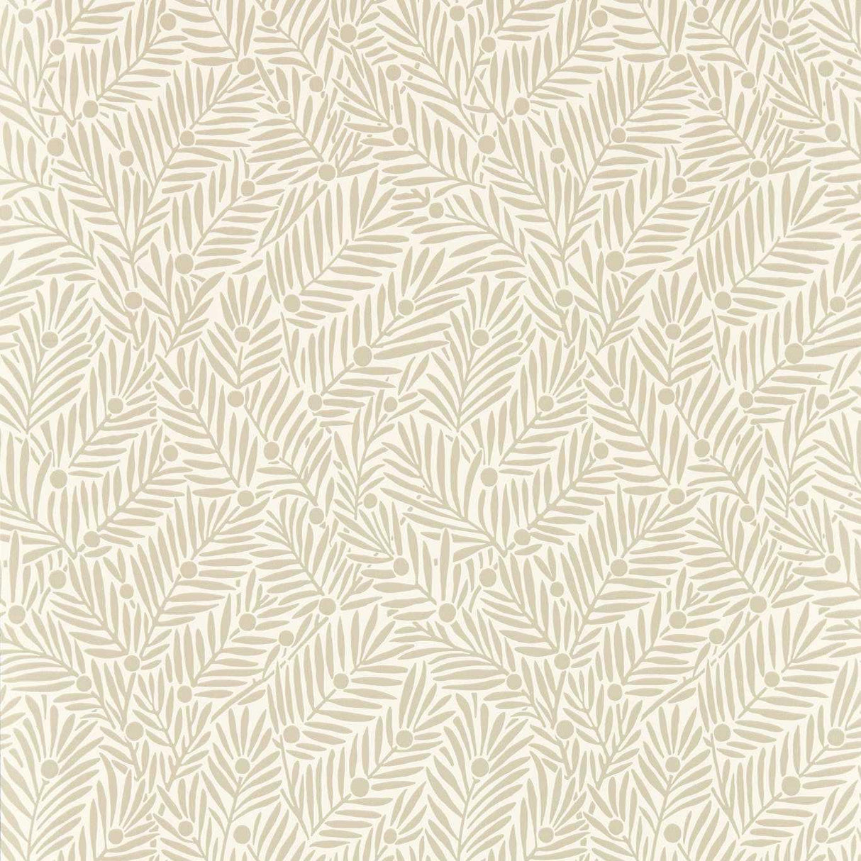 Morris & Co Yew & Aril Rice Paper Wallpaper