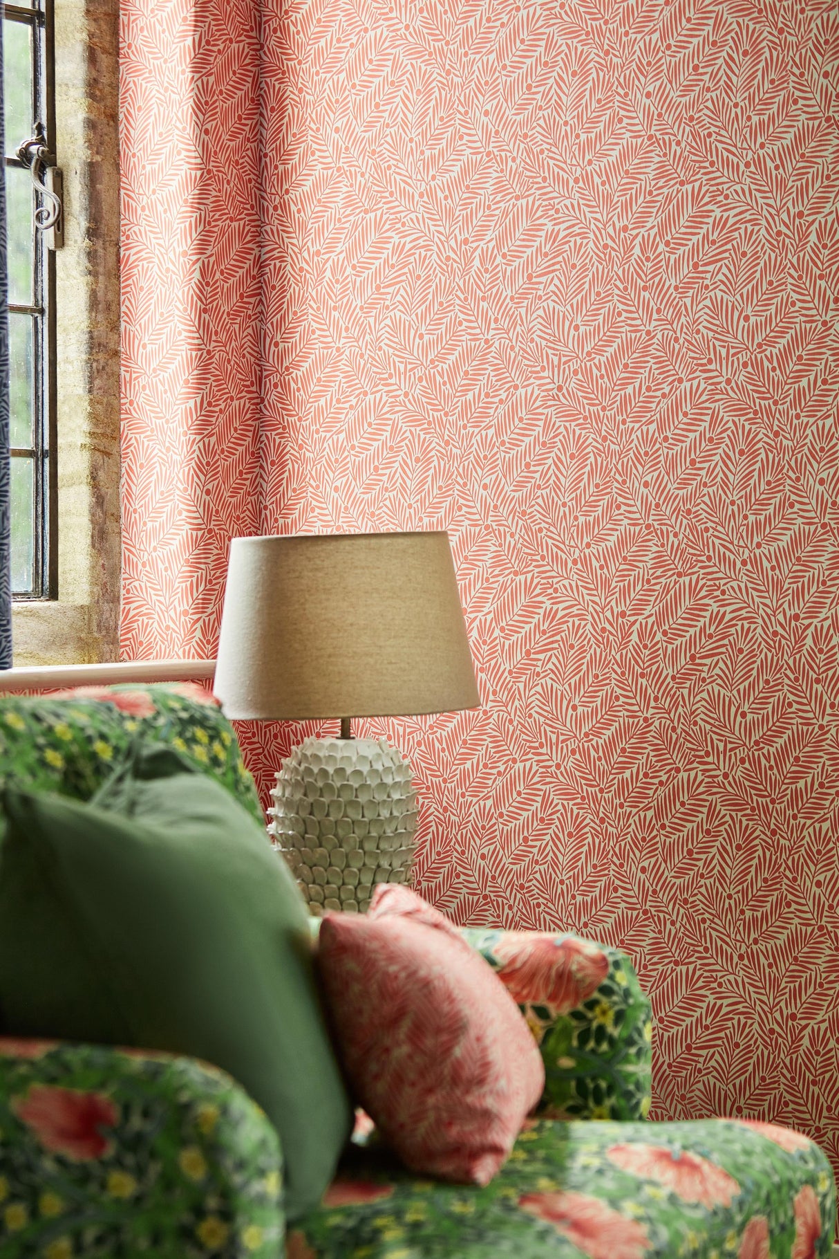 Morris & Co Watermelon Bedford Park Wallpapers Wallpaper