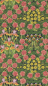 Morris & Co Sunburst/Ebony Bedford Park Wallpapers Wallpaper