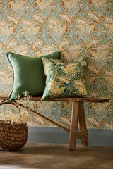 Morris & Co Tobacco/Pistachio Bedford Park Wallpapers Wallpaper