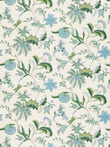 Scalamandre Seraphine Embroidered Silk Meadow Fabric