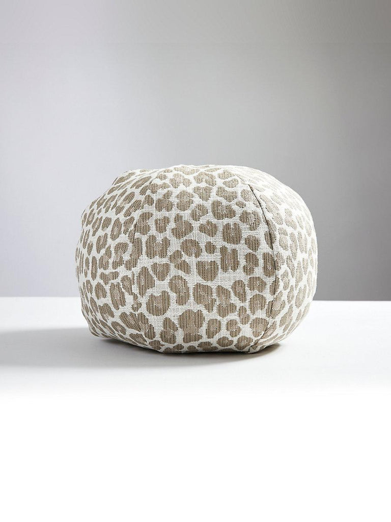 Scalamandre Backyard Bengal Outdoor Sphere Limestone Pillow
