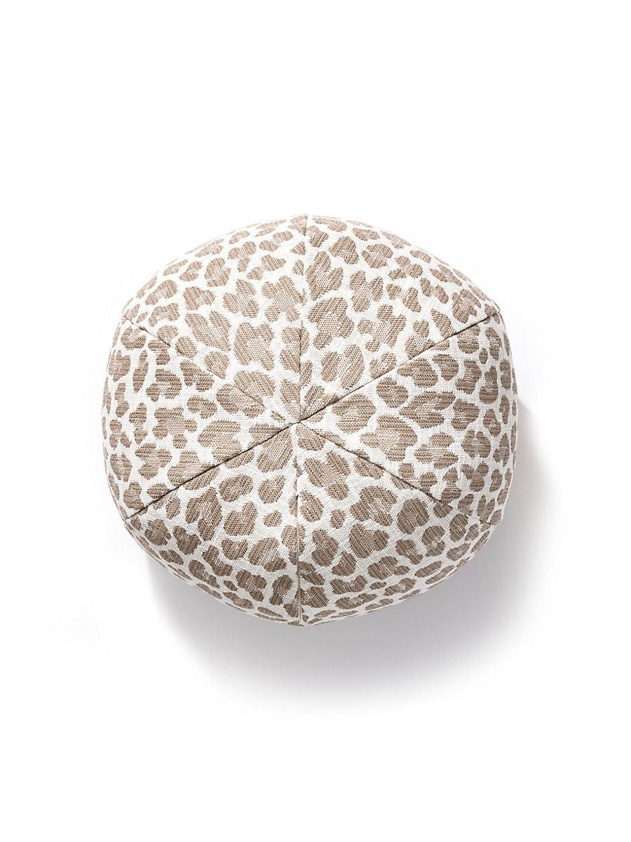 Scalamandre Backyard Bengal Outdoor 12 Dia - Limestone Decorative Pillow