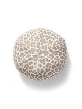 Scalamandre Backyard Bengal Outdoor 12 Dia - Limestone Decorative Pillow