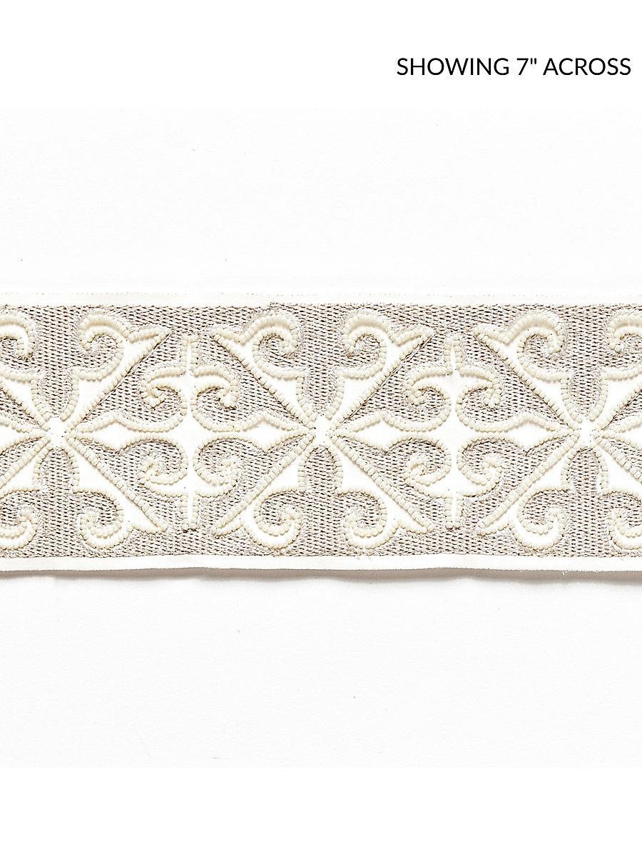 Scalamandre Saxony Embellished Tape Pearl Trim