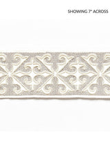 Scalamandre Saxony Embellished Tape Pearl Trim