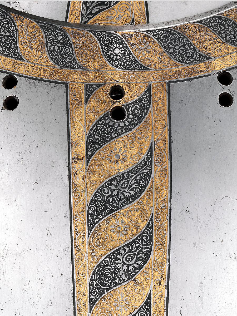 Scalamandre Paisley Embroidered Tape Silver Sand Trim