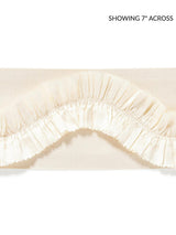 Scalamandre Ruffle Tape Ivory Trim