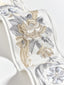 Scalamandre Reine Embroidered Tape Platinum Trim