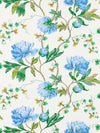 Scalamandre Isadora Print Bluebonnet Fabric