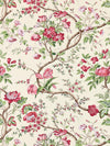 Scalamandre Persephone Print Heirloom Rose Fabric