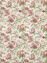 Scalamandre Persephone Print Heirloom Rose Fabric