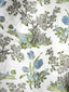 Scalamandre Avignon Brocade Porcelain On White Fabric