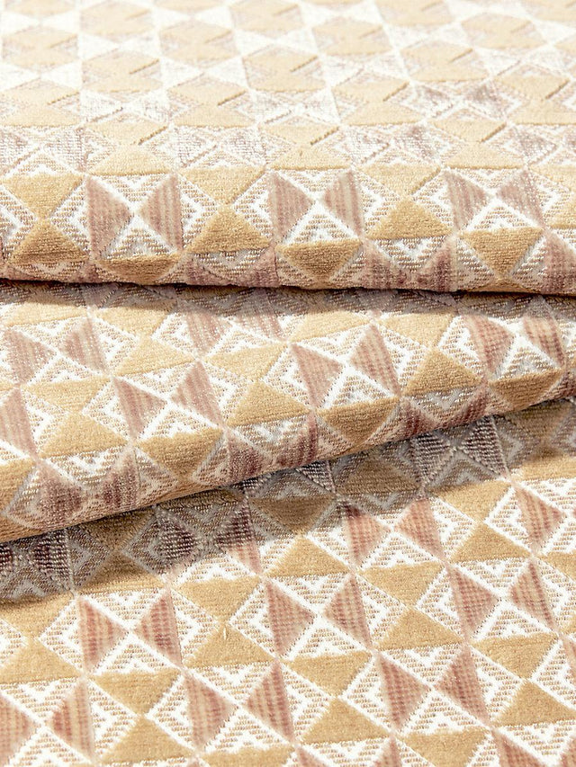 Scalamandre Parlor Velvet Butter Pecan Fabric