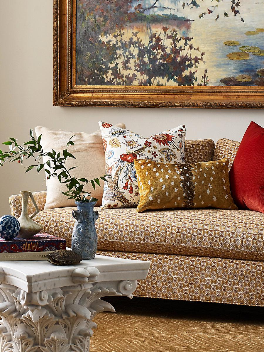 Scalamandre Parlor Velvet Butter Pecan Fabric