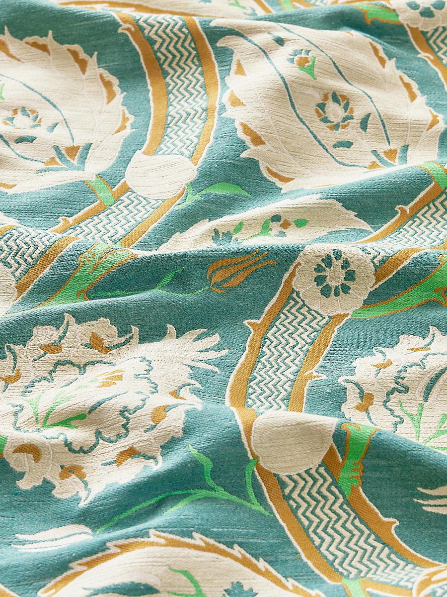 Scalamandre Kemha Woven Verdigris Fabric