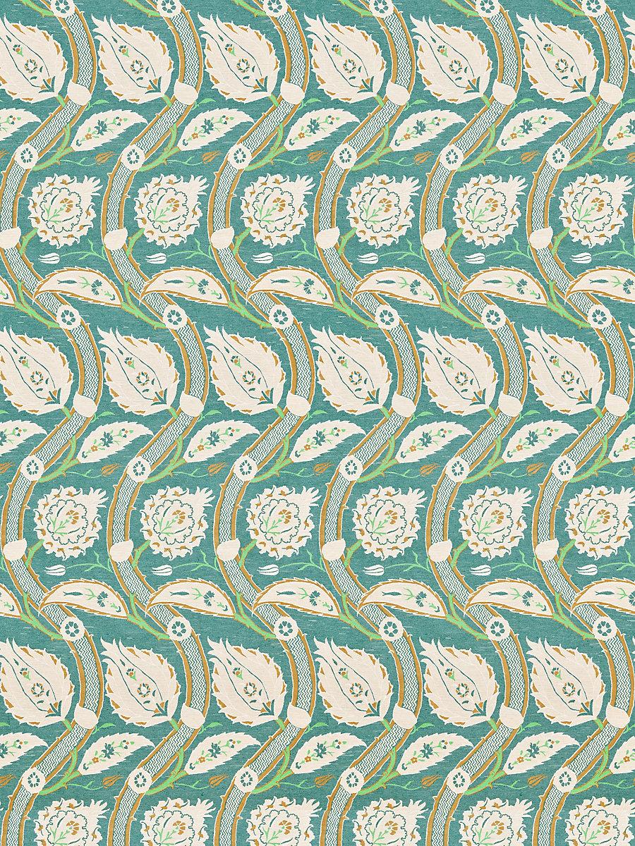 Scalamandre Kemha Woven Verdigris Fabric