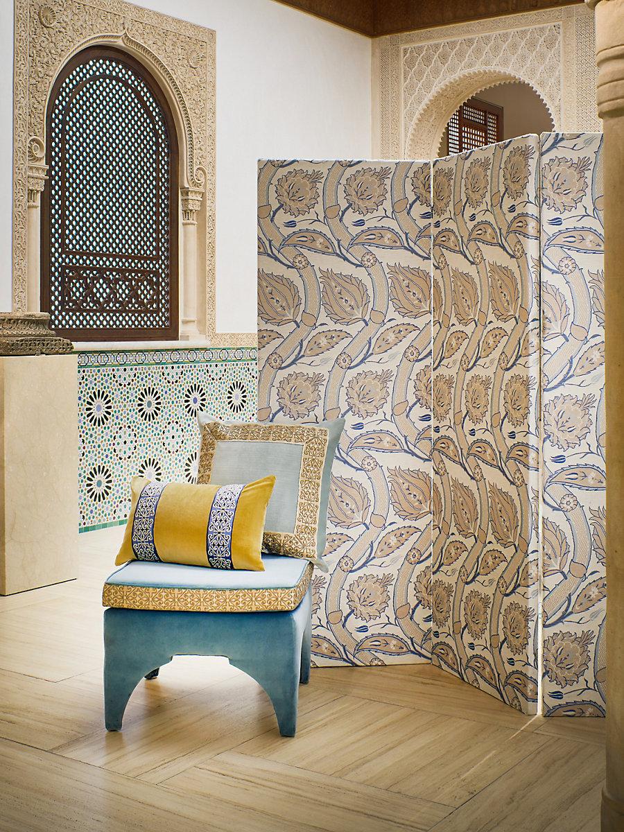 Scalamandre Kemha Woven Verdigris Fabric