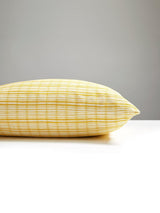 Scalamandre Check Please Outdoor 22 X 22 - Goldenrod Decorative Pillow