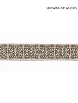 Scalamandre Saxony Embellished Tape Bronze Trim