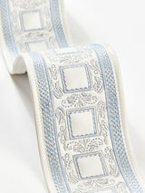 Scalamandre Archduke Embroidered Tape Sky Trim