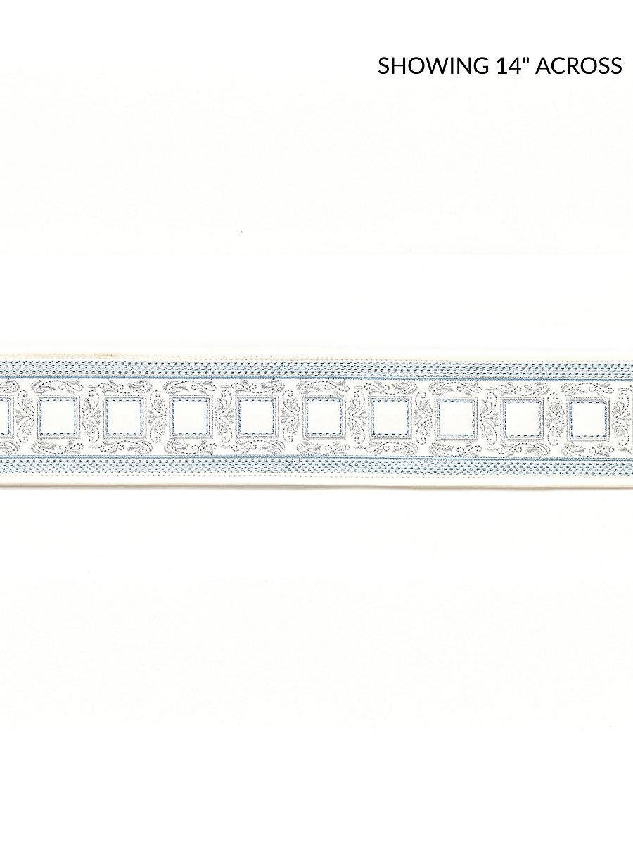 Scalamandre Archduke Embroidered Tape Sky Trim