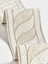 Scalamandre Paisley Embroidered Tape Fawn Trim