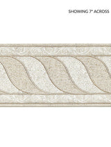 Scalamandre Paisley Embroidered Tape Fawn Trim