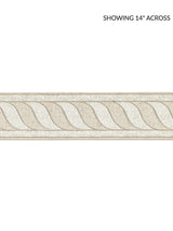 Scalamandre Paisley Embroidered Tape Fawn Trim