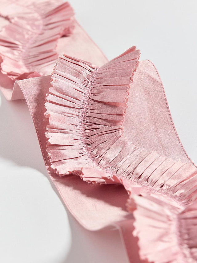 Scalamandre Ruffle Tape Pale Rose Trim