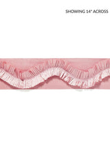Scalamandre Ruffle Tape Pale Rose Trim