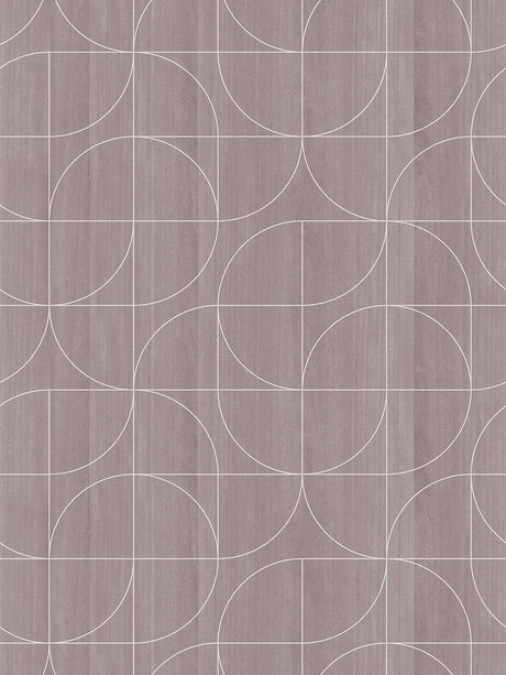 Scalamandre Vibrato Mink Wallpaper