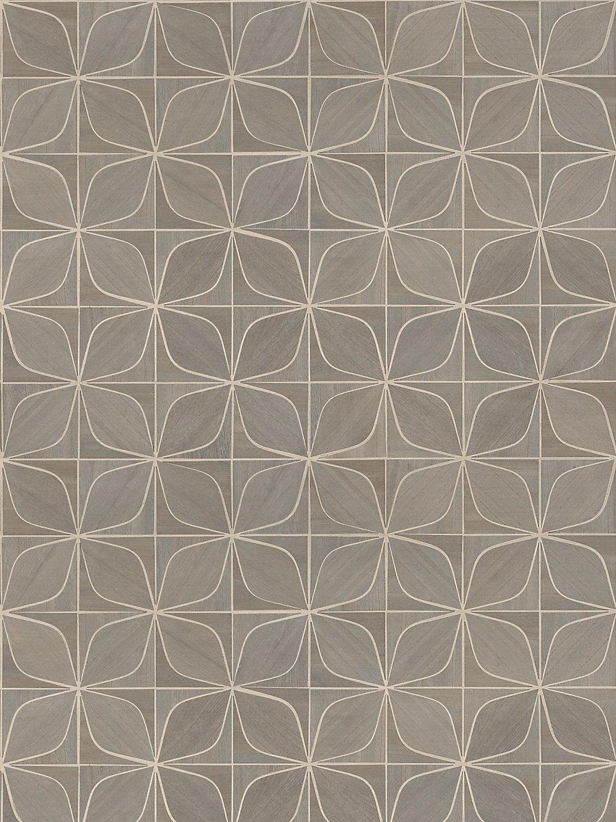 Scalamandre Melody Weathered Oak Wallpaper