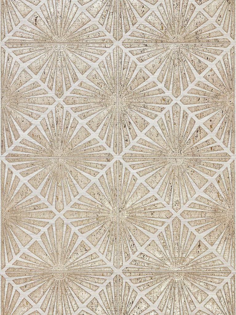 Scalamandre Milan Diamond Grasscloth Antique Wallpaper