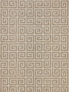 Scalamandre Fret Mosaic Grasscloth Tiger Eye Wallpaper