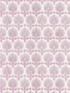 Scalamandre Karanfil Block Print Wallpaper Rose Petal Wallpaper