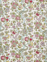 Scalamandre Metropolitan Palampore Print Flower Garden Fabric