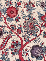 Scalamandre Metropolitan Palampore Print Flower Garden Fabric