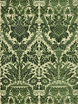 Scalamandre Regis Velvet Damask Frond Fabric