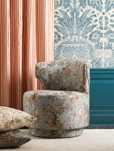 Scalamandre Avignon Brocade Peach Sky Fabric