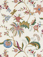 Scalamandre Seraphine Embroidered Silk Jewel Multi Fabric