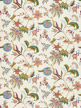 Scalamandre Seraphine Embroidered Silk Jewel Multi Fabric