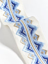 Scalamandre Flamme Embroidered Tape Porcelain Trim