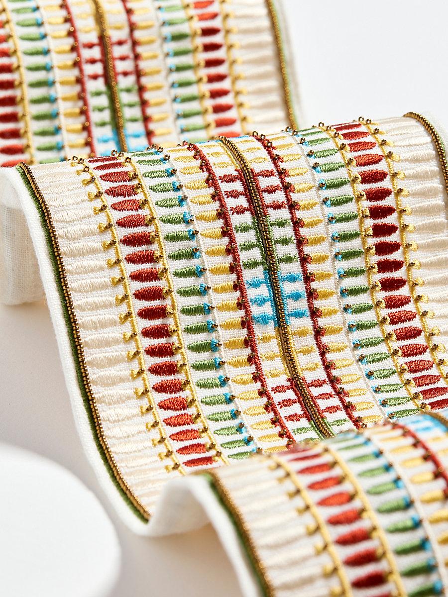 Scalamandre Amarna Embellished Tape Multi Trim