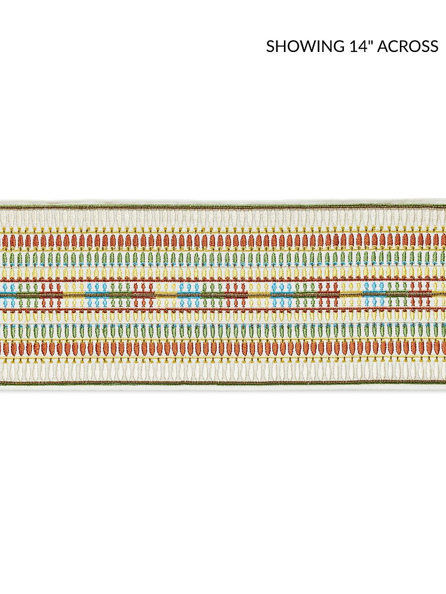 Scalamandre Amarna Embellished Tape Multi Trim