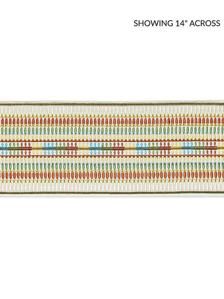 Scalamandre Amarna Embellished Tape Multi Trim
