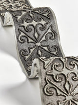 Scalamandre Saxony Embellished Tape Sterling Trim