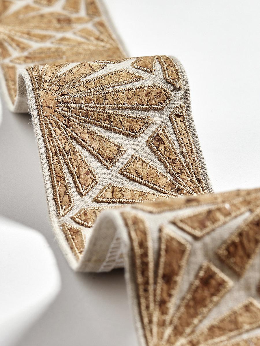Scalamandre Milan Applique Tape Cork Trim