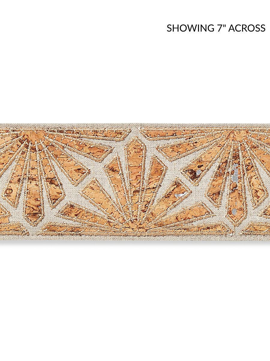 Scalamandre Milan Applique Tape Cork Trim