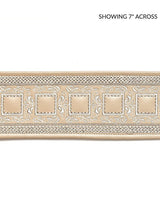 Scalamandre Archduke Embroidered Tape Camel Trim